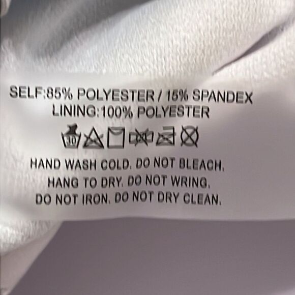 Nicole Miller Vibrant Blue and Yellow One-Piece Swimsuit - Picture 12 of 13